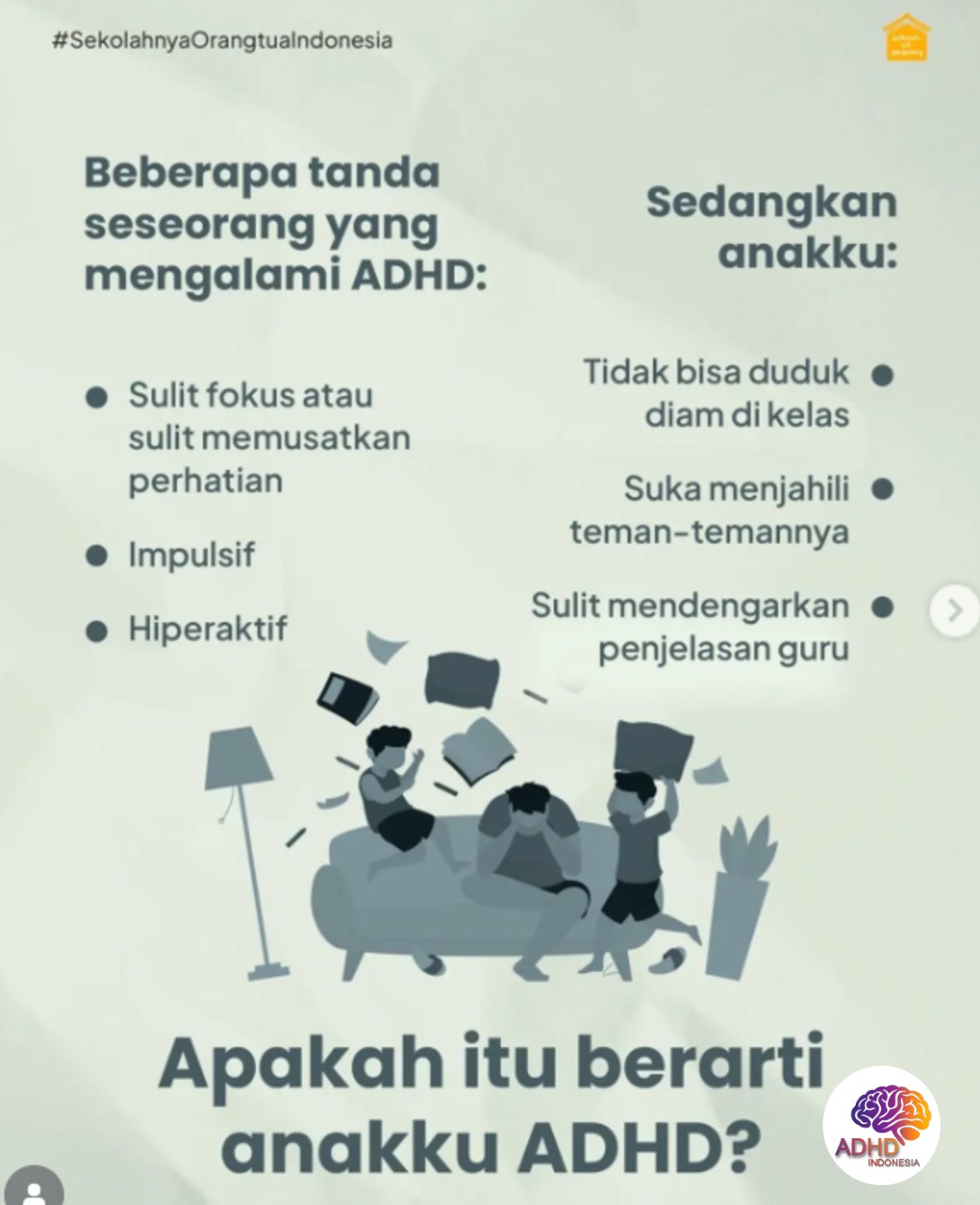 Ciri dan Gejala ADHD pada Anak Usia Dini di Kabupaten Barito Kuala